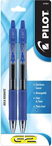 Pilot G2 Premium Gel Pens - 0.7mm Fine Point, Assorted Colors, Tub Of 36 Retractable Pens