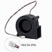 GDSTIME Brushless Radial Blower Dual Ball Bearing High Speed 12V DC Centrifugal Fan with XH-2.5 Plug 60mm by 60mm by 28mm (2.36x2.36x1.1 inch)