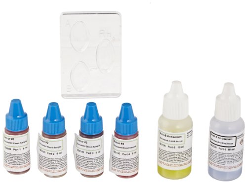 Amazon Com Innovating Science Abo Blood Typing Kit Is3100 Simulated Blood Industrial Scientific