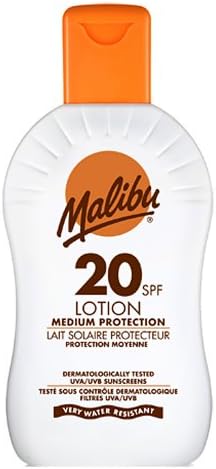 Malibu Protective Sun Lotion SPF20, 200ml