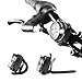 WolfonFire USB Rechargeable Bike Light Set, Front Headlight and Rear LED Bicycle Light, 4 Light Mode Options, Water Resistant IPX4(2 USB Cables and 2 Strap Included)