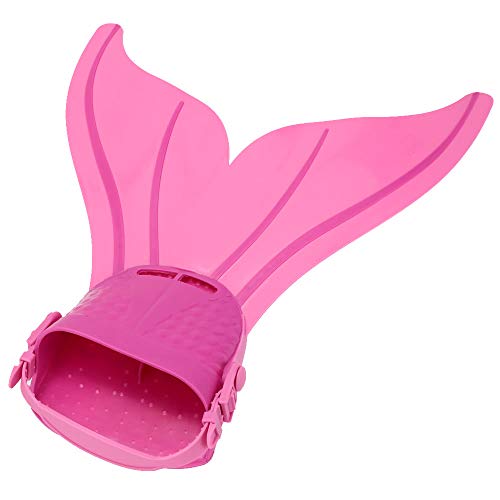 ZHX Kid Children Mermaid Swim Fin Diving Monofin Swimming Foot Flipper Red one Size