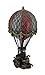 Veronese Design Hand Painted Steampunk Hot Air Balloon Fantasy Statue