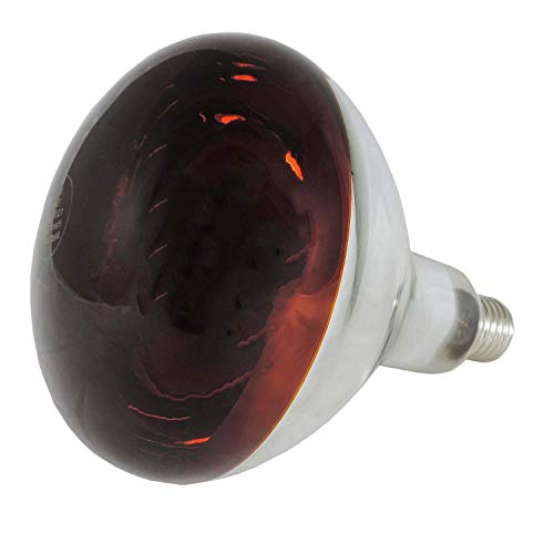 EIDER Infrarot Wärmestrahlgerät PROFI inkl. Leuchtmittel (Birne 150W bereits enthalten) - Wärmelampe für Tiere – Bild 5