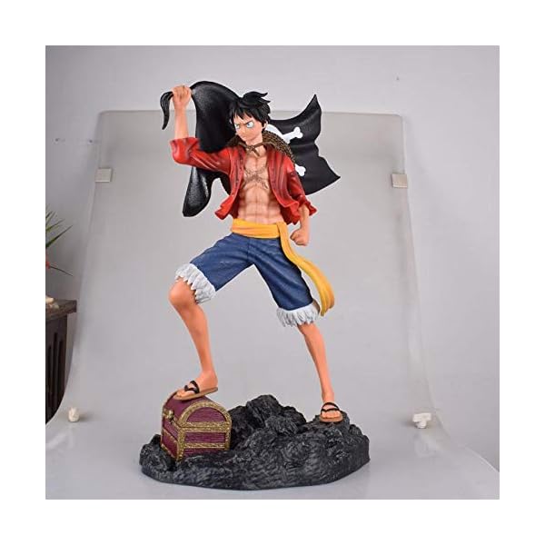 CXNY Actionfigur Einteilige Ruffy-Serie Übergroße Version 1/4 Ruffy-Statue Großer geheimer Schatz Modell PVC 60 cm AFFE… – Bild 3