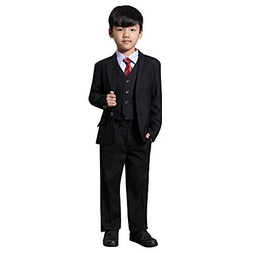 Nimble boys baby 3 piece formal suit set jacket vest tr…