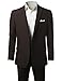 MONDAYSUIT Mens Two-Piece Slim-Fit Solid Two-Button Blazer Jacket & Trouser