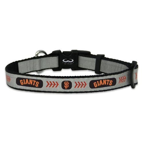 MLB San Francisco Giants Baseball Pet Collar, Toy, Reflective