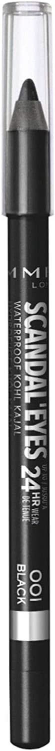 Rimmel Scandaleyes Eyeliner Waterproof Khol 24hr Black 1.3g view 2