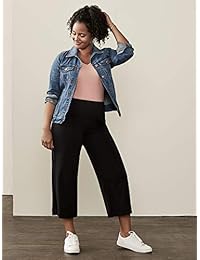 No busques más pantalones de corte ponte con cintura ancha para dama