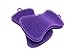 VOLTERIX 2 Piece Silicone Sponge | Multipurpose Foodgrade Antibacterial Dish Scrubber For Kitchen | Heatresistant Pot Holder | Nonstick Dishwashing Brush | Mildew-Free | Dishwasher Safe | 2 x Purple