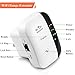 WiFi Range Extender 300Mbps Wireless Repeater Internet Signal Booster 2.4GHz Amplifier for High Speed Long Range Easily Set Up Supports Repeater/Access Point Mode, Extends WiFi to Home & Alexa Devices