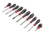 TEKTON 26756 Slotted and Phillips Screwdriver Set, 10-Piece