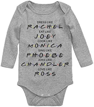 LivingTees Friends Baby Bodysuit