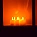 Pack of 6 Realistic Wick LED Flameless Candles Flickering by wind Super Realistic and Lifelike amber lights with 6 Batteries Included FREE!