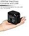 2000Watts Electric Power Converter Step Down Voltage 220V to 110V for US Electric Appliances Like Hair Dryer World Plug Adapter with 2 USB US to Europe, UK, AU, Asia Over 150 Countries - UL Test Pass primary