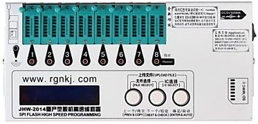 WCK JHW-2014 SPI Flash High Speed Programmer for AV PDVD CAR-DVD LCD-TV DPF MID EPC GPS 24/25/45/93 IC Number Auto-ID