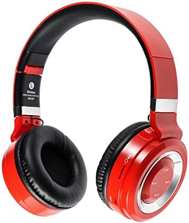 Caissen Wireless Bluetooth Headphones Stereo Headphones Lightweight Adjustable Headset