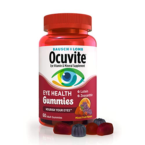 Ocuvite Vitamin & Mineral Supplement for Eye Health Adult Gummies