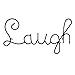 Live Love Laugh Set 3 Wall Mount Metal Wall Word Sculpture, Wall Decor by ARAD