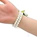 Febou Wrist Corsage Pack of 2 Wedding Bridal Wrist Flower Calla Lily Wristband Hand Flower for Bride Bridesmaid Perfect for Wedding, Prom, Party (B-Pink)