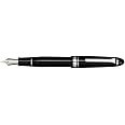 Sailor 1911 Large Black ST 21K Gold Rhodium Plating Fine Point Fountain Pen - 11-2024-220