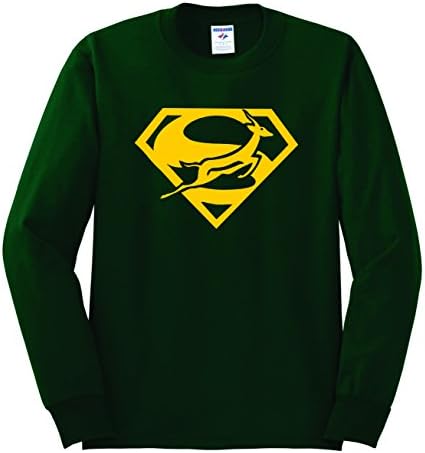 SOUTH AFRICA RUGBY SHIRT - SUPERBOK LONG SLEEVE SPORTS SHIRT