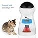 amzdeal Automatic Cat Feeder Pet Feeder Cat Food Dispenser 4 Meals A Day with Timer Programmable Portion Control Voice Recorder 3L Capacity for Cats and Dogs