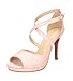 DREAM PAIRS Women's Stiletto Dress Heel Pump Sandals