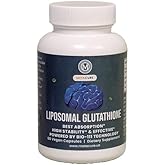 Metacure Liposomal Glutathione – Antioxidant Support for Brain, Heart, Eye, Respiratory & Immune Wellness – BIO-111 for Absorption – Vegan, Non-GMO, Gluten-Free – 60 Capsules