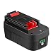 【Upgrade】 DSANKE HPB18 18Volt Lithium-ion 5000mAh Replacement Battery for Black & Decker 244760-00 HPB18 Battery A1718 A18 A18E HPB18-OPE Firestorm FS180BX FS18BX FS18FL FSB18 primary