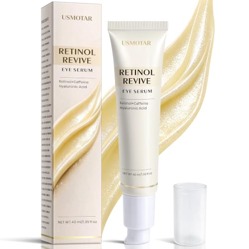 USMOTAR Retinol & Caffeine Eye Serum - Dark Circles Relief & D... 41NTmiSutnL
