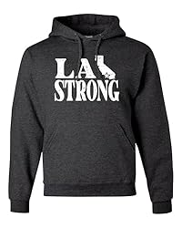 Go All Out XX-Large Black Heather Mens LA Strong