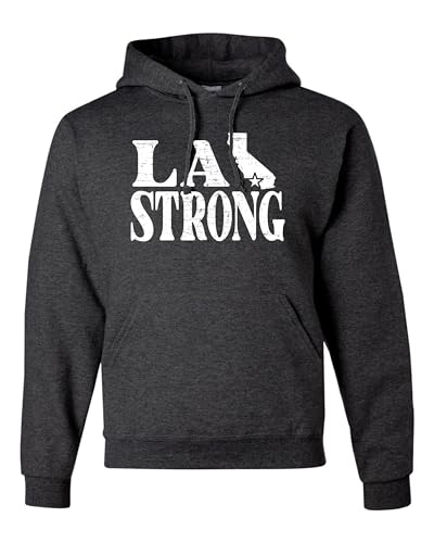 Go All Out XX-Large Black Heather Mens LA Strong
