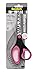 Scotch 8-Inch Multi-Purpose Scissors, Designer Blades, Zebra Print Pink/Black and Grey/Black, 8 inch blades, Mixed Case (1428-PR)