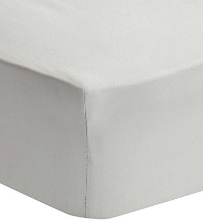 SASA CRAZE Non Iron Luxury Extra Deep Fitted Bed Sheets 40CM SINGLE, DOUBLE, KING SUPER KING SIZE (Double, Silver Grey) by SASA CRAZE