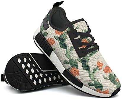Blooming Cacti Beautiful Woman Gift Custom Casual Running Shoes Printing Man's