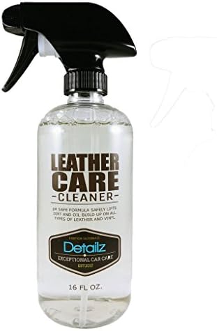 Detailz Car Care Leather Care - CLEAN - 16oz Spray Bottle