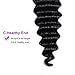 VRVOGUE Brazilian Deep Wave 3 Bundles 100% Human HairVRVOGUE Brazilian Deep Wave With Closure Unprocessed Virgin Hair Human 7A Grade Virgin Hair 4