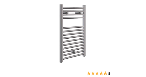 Radiador Toallero de Agua Ocean Silver (700x500mm) : Amazon ...