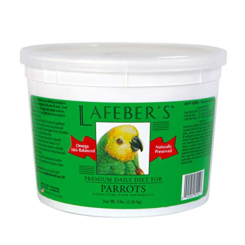 Lafeber Premium Daily Diet Pellets Pet Bird Food, Made with NonGMO and