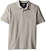 Nautica Men's Classic Short Sleeve Solid Polo Shirt, Sand Drift, Small
