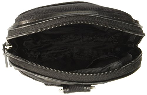 Buxton Men's 1867 Rfid Blocking Phone Pouch Case With Battery, black, One Size