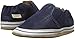 Robeez Kids' Liam Crosshatch Crib Shoe, Leather Liam Basic-Indigo, 12-18 Months M US Infant