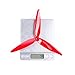 8pcs 3-Blade Props high-Speed Propellers, 7inch 180mm CW CCW for Racing Frame FPV Drone 2206-1500kv Motors,GEMFAN 7040（Yellow and Red）