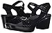 Dansko Women's Joanie Black Dots Wedge Sandal