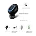 Bluetooth Earbud, Kissral Mini Wireless Headphone Car Headset with USB Charger 6 Hours Talking Time for iPhone and Android (One Piece)- Black