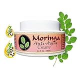 Moringa Anti-Aging Cream 3.4 oz * Feel & Look Years Younger with 14 Powerful Ayurvedic Herbs Combined Together to Moisturize with Skin Loving Vitamins, Minerals & Antioxidants!