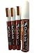 Chalk Ink Chalk Markers Variety Tip White 4 Pack
