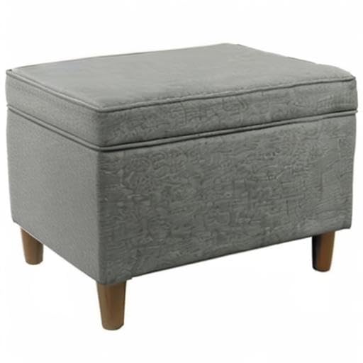 HomePop 24" Storage Ottoman, Gray (K7732-F2281-V), Large - Image 9